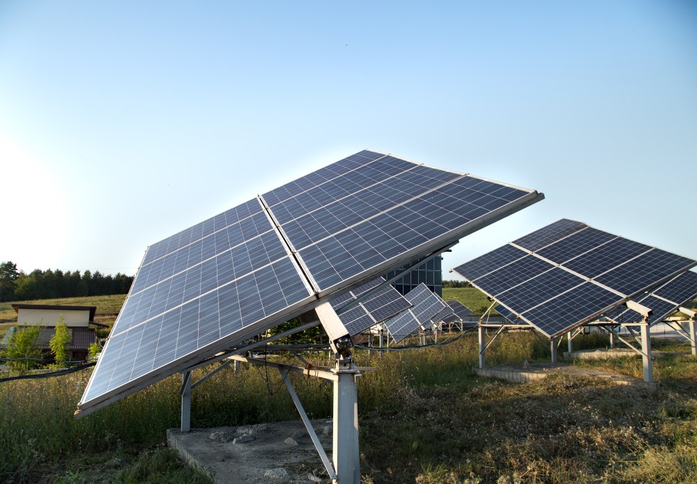 Photovoltaics solar power station energy from natural